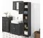 Meuble Rangement Salle De Bain Armoire Haute Meuble Colonne Placard De Rangement, Frg236-dg