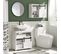 Armoire Murale Salle De Bain Placard Toilette Suspendu Placard De Rangement 68x20x48 Cm, BZr71-w