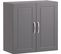 Meuble Haut Armoire De Toilettes Salle De Bain Suspendue 2 Portes Gris, Frg231-dg