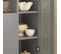 Buffet Placard Dressoir Commode Armoire Multi-rangement, Meuble De Rangement Sur Pieds, Fsb82-hg