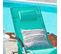 Bain De Soleil Chaise Longue Appui-tête Et Pochette Latérale Et Repose-pieds, Ogs28-tb