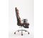 Fauteuil De Bureau Gamer Limit V2 En Similicuir Noir / Orange/avec Repose-pieds