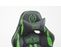 Fauteuil De Bureau Gamer Limit V2 En Similicuir Noir / Vert/avec Repose-pieds