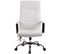 Fauteuil De Bureau Portland En Similicuir Ou Tissu Avec Fonction De Massage Blanc /similicuir