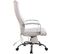 Fauteuil De Bureau Portland En Similicuir Ou Tissu Avec Fonction De Massage Blanc /similicuir