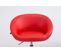 Lot De 2 Tabourets De Bar Miami V2 Similicuir Rouge