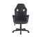 Chaise De Bureau Elbing En Similicuir Noir / Noir