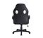 Chaise De Bureau Elbing En Similicuir Noir / Blanc