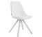 Chaise De Visiteur Laval Pieds Carrés Nature Blanc /blanc