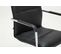 Lot De 2 Chaises De Visiteur Seattle Similicuir Noir