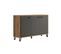 Buffet - Naturel/gris Foncé - 146 / 90 / 42