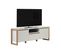 Meuble TV 2 Portes, 1 Niche Et 1 Abattant - L150 Cm