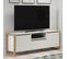 Meuble TV 2 Portes, 1 Niche Et 1 Abattant - L150 Cm