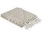 Couverture En Coton 130 X 160 Cm Beige Tilmi