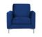 Velours Fauteuil Bleu Marine Fenes