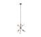 Lampe Suspension Blanche Et Dorée 6 Ampoules Aroyo Vi