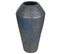 Céramique Vase Décoratif 53 Cm Doré Massa