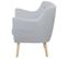 Fauteuil Gris Clair Drammen