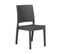 Lot De 2 Chaises De Jardin Gris Foncé Fossano