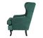 Velours Fauteuil Vert Foncé Alta