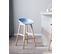 Tabouret De Bar Set De 2 Bleu Clair Micco