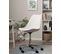 Chaise De Bureau Blanc Dakota