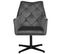 Velours Fauteuil Gris Foncé Vaksala