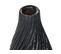 Terre Cuite Vase Décoratif 50 Cm Noir Doré Florentia