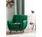 Velours Fauteuil Vert Émeraude Bodo