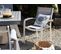 Lot De 4 Chaises De Jardin Grises Pereta