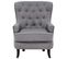 Fauteuil Gris Clair Viborg