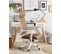 Chaise De Bureau Marron Clair Leader