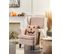 Fauteuil Beige Clair Abson