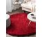 Tapis Rond Rouge Cide