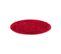 Tapis Rond Rouge Cide