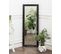 Miroir 130 Cm Noir Fougeres