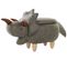 Tabouret Enfant En Tissu Vert Foncé Triceratops