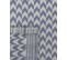 Tapis Extérieur Au Motif Zigzag Bleu 60 X 90 Cm Mango