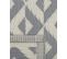 Tapis Extérieur Au Motif Géométrique Gris 120 X 180 Cm Bihar