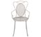 Lot De 2 Chaises De Jardin Grises Cilento