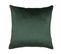 Lot De 2 Coussins Velours Vert Foncé Bellerose 45 X 45 Cm