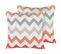 Lot De 2 Coussins Multicolore Lagaro 45 X 45 Cm