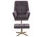 Velours Fauteuil Taupe Molle
