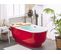 Baignoire Îlot Rouge 170 X 77 Cm Tesoro