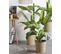 Plante Artificielle 122 Cm Avec Pot Dieffenbachia