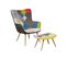 Fauteuil Multicolore Vejle