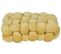 Coussin Velours Moutarde Sirali 30 X 30 Cm
