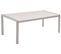 Table De Jardin 180 X 90 Cm Matériaux Synthétiques Blanc Vernio