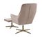 Velours Fauteuil Beige Molle