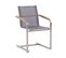 Lot De 2 Chaises De Jardin Grises Cosoleto